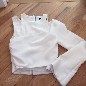 Zara Elegant White Blouse